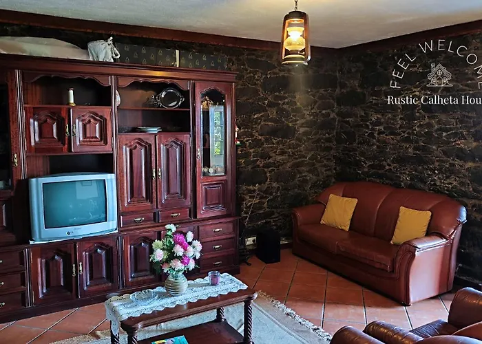 Rustic Calheta House Ferienhaus *